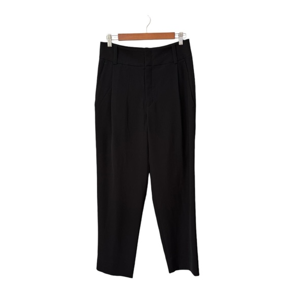 Vince | $345 Tapered Trouser Pant in Black, Size 6 - Picture 5 of 11